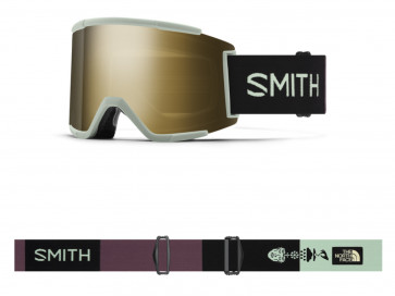 SMITH MASCHERA SCI SNOWBOARD + LENTE RICAMBIO   M00675.MN 019L  SQUAD XL GOG-CPS BK/GLD SMITH X TNF