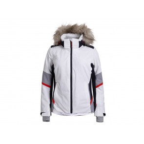 GIACCA SCI DONNA ICEPEAK INVERNO 53111 535 980  FLOWOOD W WHITE