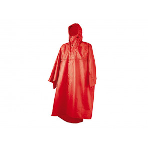CAMP PONCHO IMPERMEABILE UNISEX  1999 1  RAIN STOP CAGOULE RED