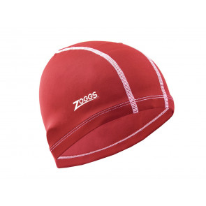 ZOGGS CUFFIA PISCINA   465035 RD  NYLON-SPANDEX CAP RED