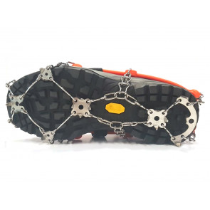 FIZAN RAMPONCINI CATENELLE NEVE 38-41   124 OR  CRAMPONS ORANGE