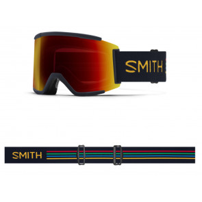 SMITH MASCHERA SCI SNOWBOARD + LENTE RICAMBIO   M00675.6K 0195  SQUAD XL GOG-CP SUN RED MIDNIGHT SLASH