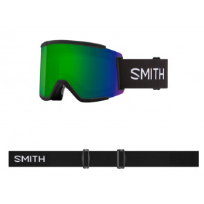 SMITH MASCHERA SCI SNOWBOARD + LENTE RICAMBIO   M00675.MK 02QJ  SQUAD XL GOG-CP SUN GREEN BLACK