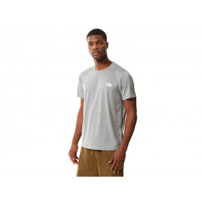 THE NORTH FACE T-SHIRT TECNICA UOMO  3RX3X8A  M REAXION AMP CREW MID GREY HEATHER