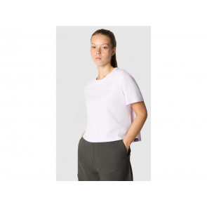 THE NORTH FACE T-SHIRT VITA CORTA DONNA  87U4PMI  W CROPPED SIMPLE DOME TEE ICY LILLAC